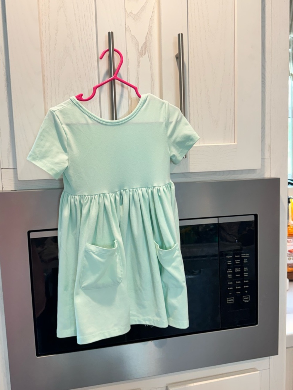 Mila & Rose Short Sleeve Mint Twirl Dress
